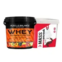 Muscle Balance Nutrition Whey Advanced 3150 Gr + Pro Series Mass Gainer 5000 Gr